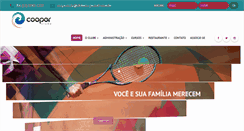 Desktop Screenshot of clubecoopercotia.com.br