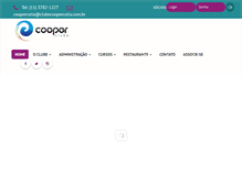 Tablet Screenshot of clubecoopercotia.com.br